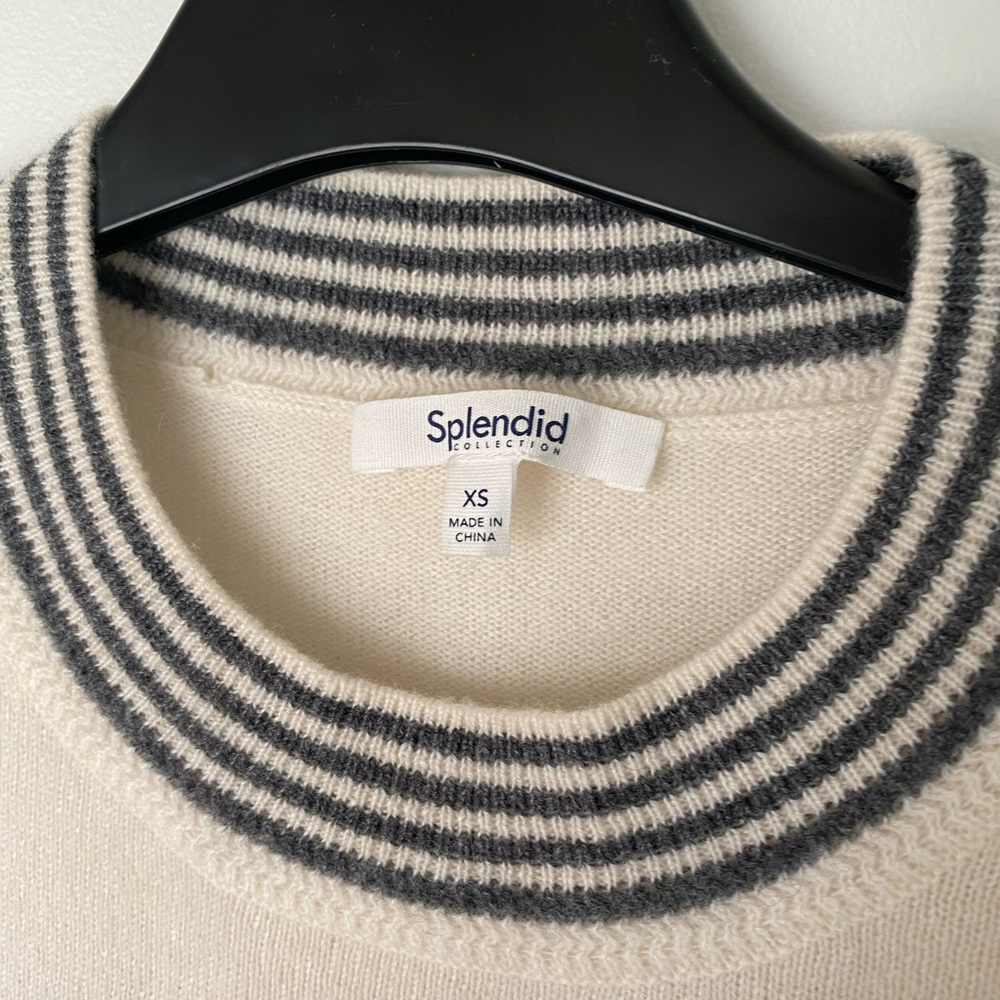 Splendid cashmere crewneck sweater